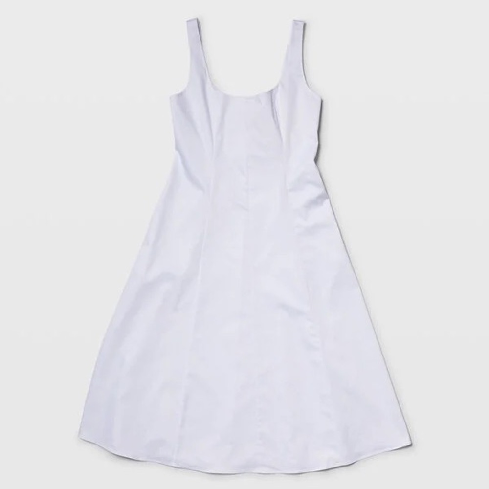 NWT Club Monaco white cotton dress size 0